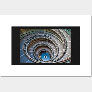 Vatican Stairs Posters and Art